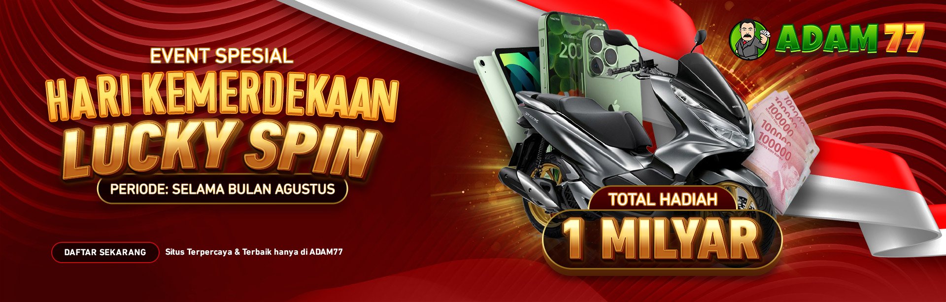 Adam77 Event Merdeka